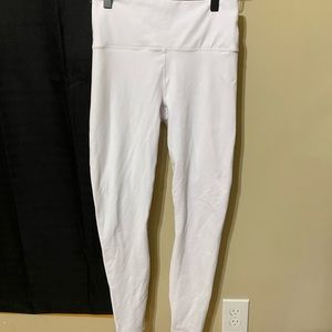powerhold white fabletics leggings